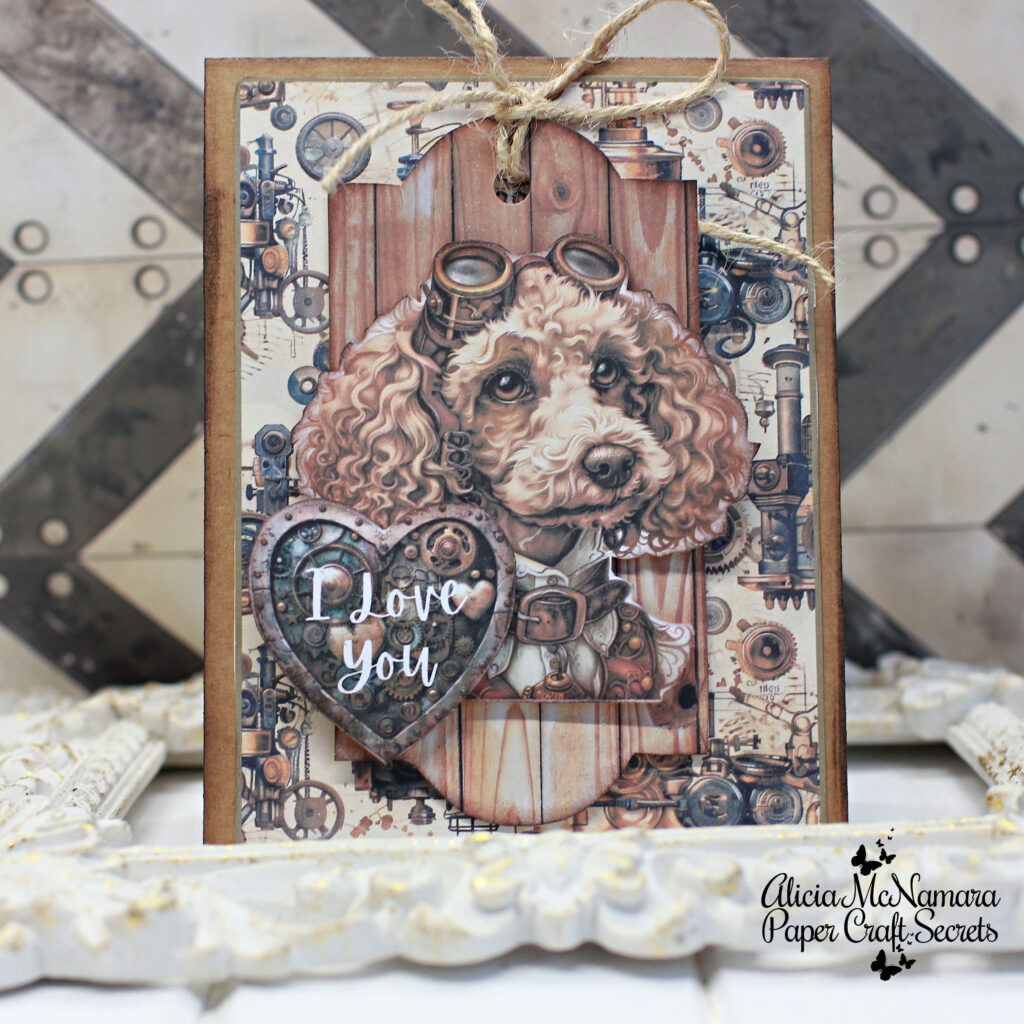 How to Make Steampunk Vintage Cards by Alicia McNamara