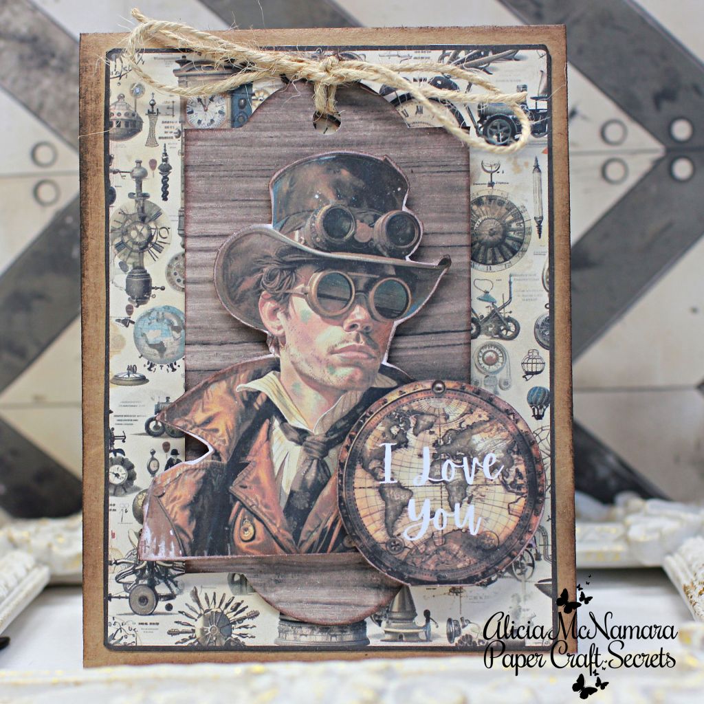 How to Make Steampunk Vintage Cards by Alicia McNamara