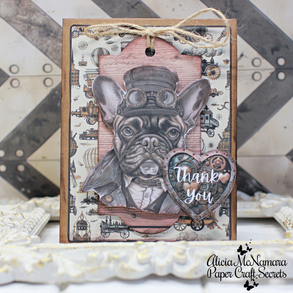 How to Make Steampunk Vintage Cards by Alicia McNamara