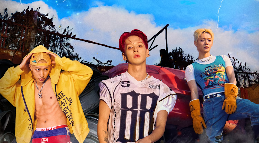 from20, hello gloom, and kang yuchan pose for a cover photo advertising their tour.