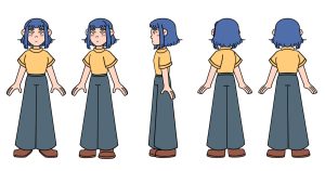 Lia, the main character of Amanda Healy's thesis film.