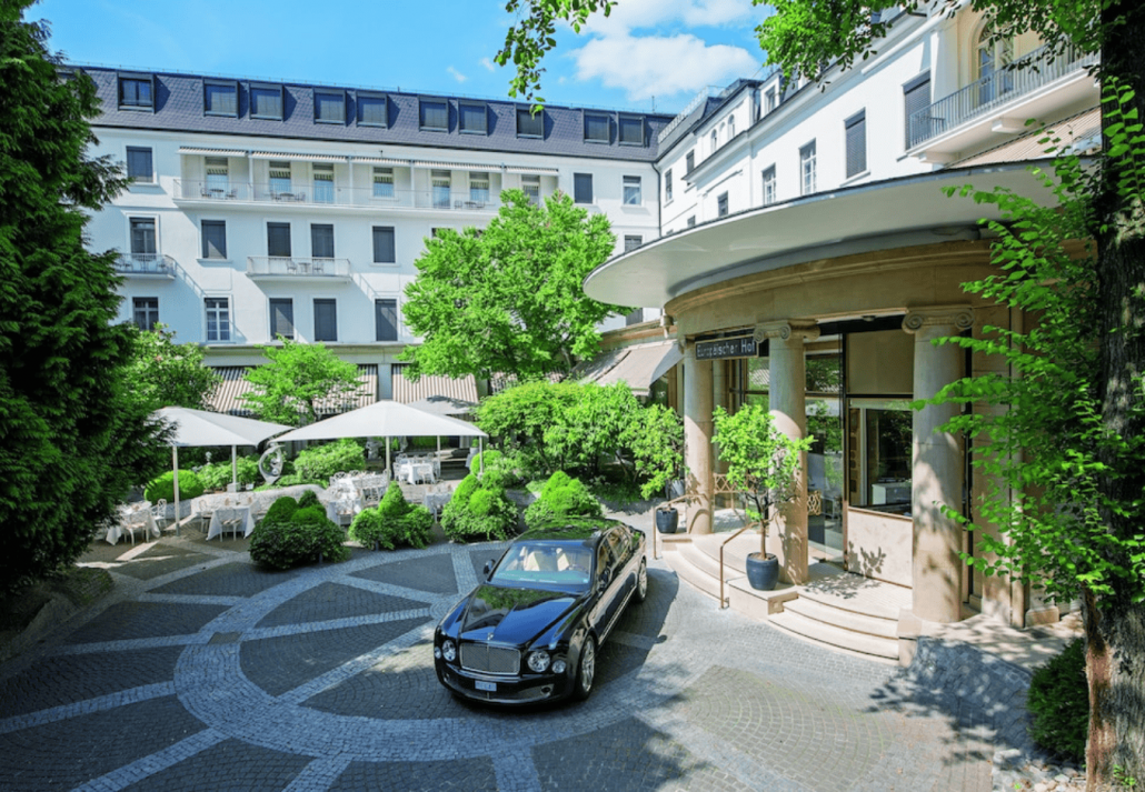 Exterior view of the Hotel Europäischer Hof Heidelberg