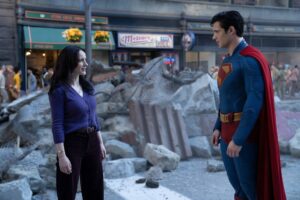 Lois Lane and Superman from Superman (2025)