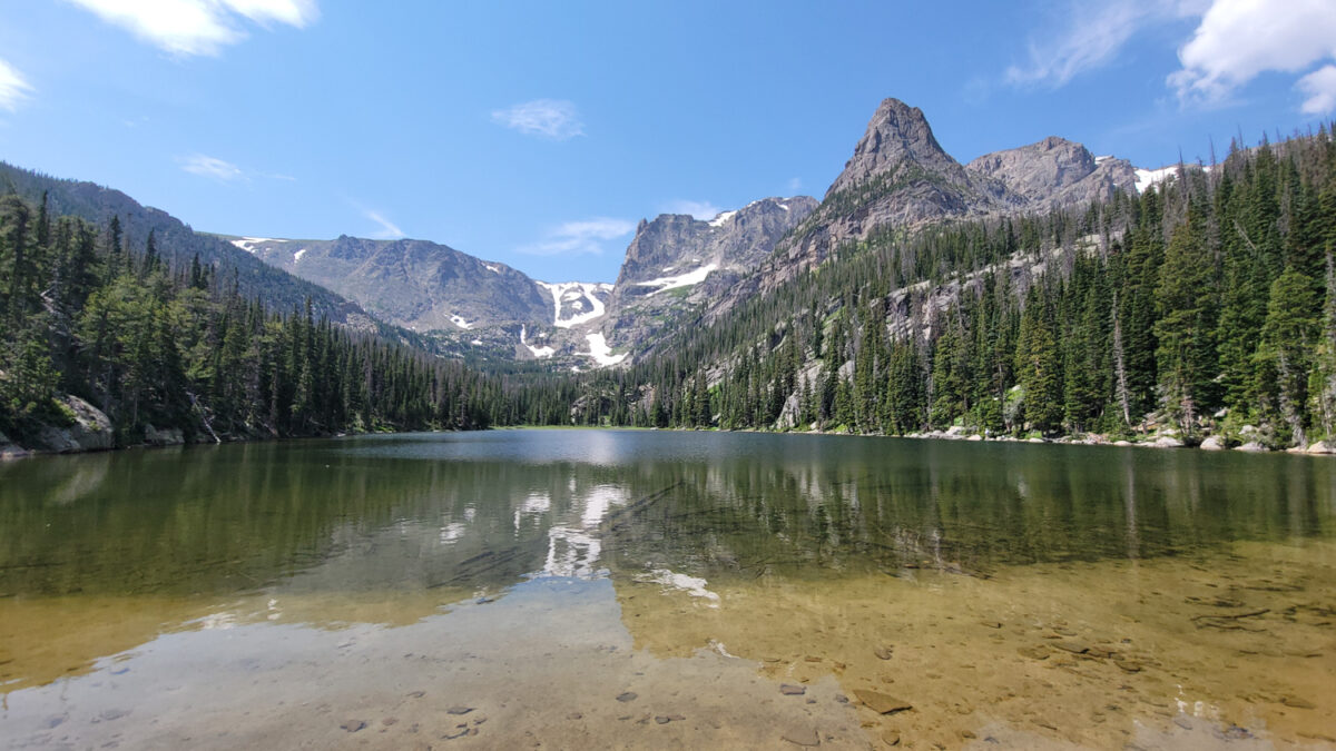 Mills Lake Hike rocky mountain national Park