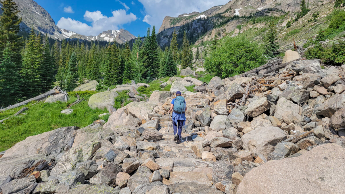 bluebird lake hike rocky mountain national park