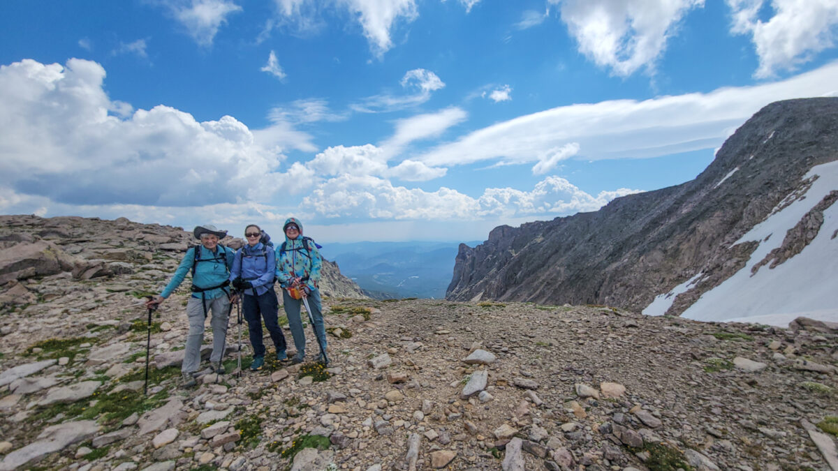 Flattop mountain hike rocky mountain national park