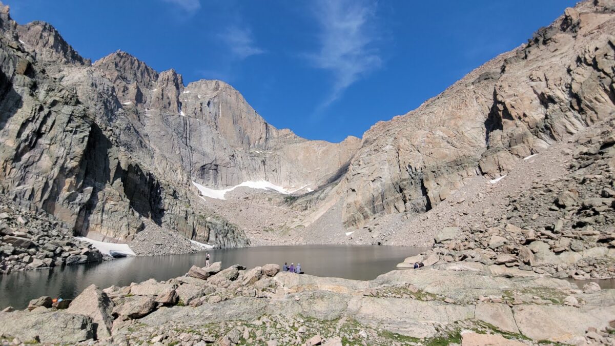 Chasm lake hike rocky mountain national park