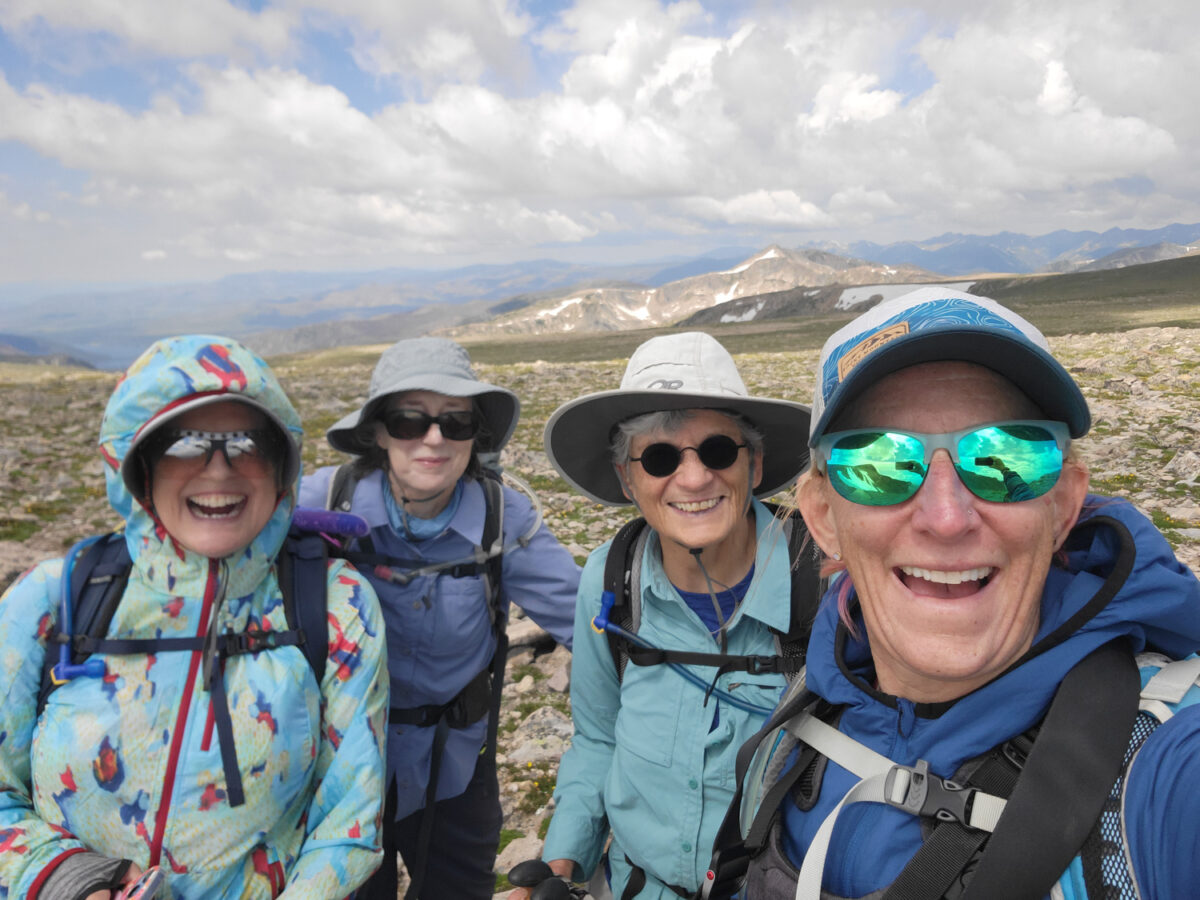 Flattop mountain hike rocky mountain national park