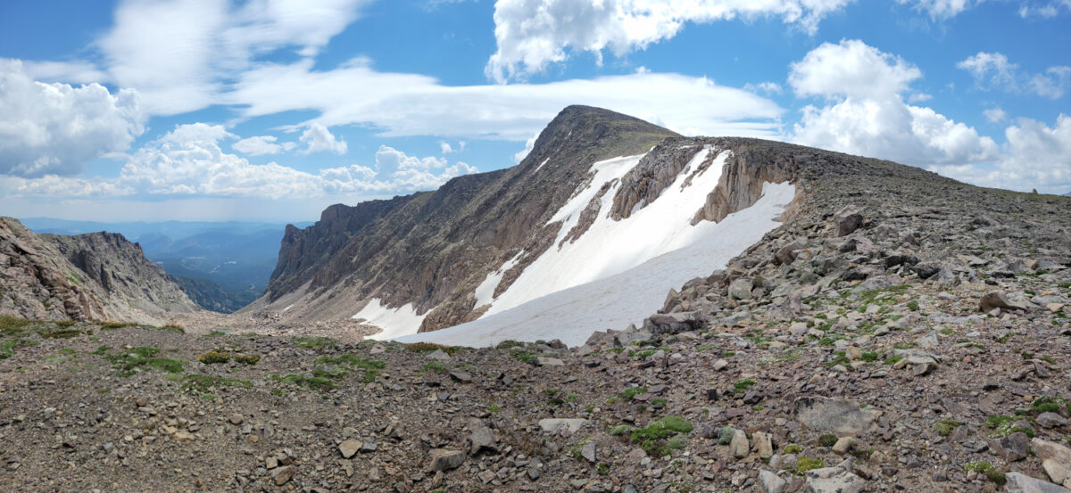 Flattop mountain hike rocky mountain national park